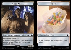 Alien Angel (11) // Food (25) Token - Foil